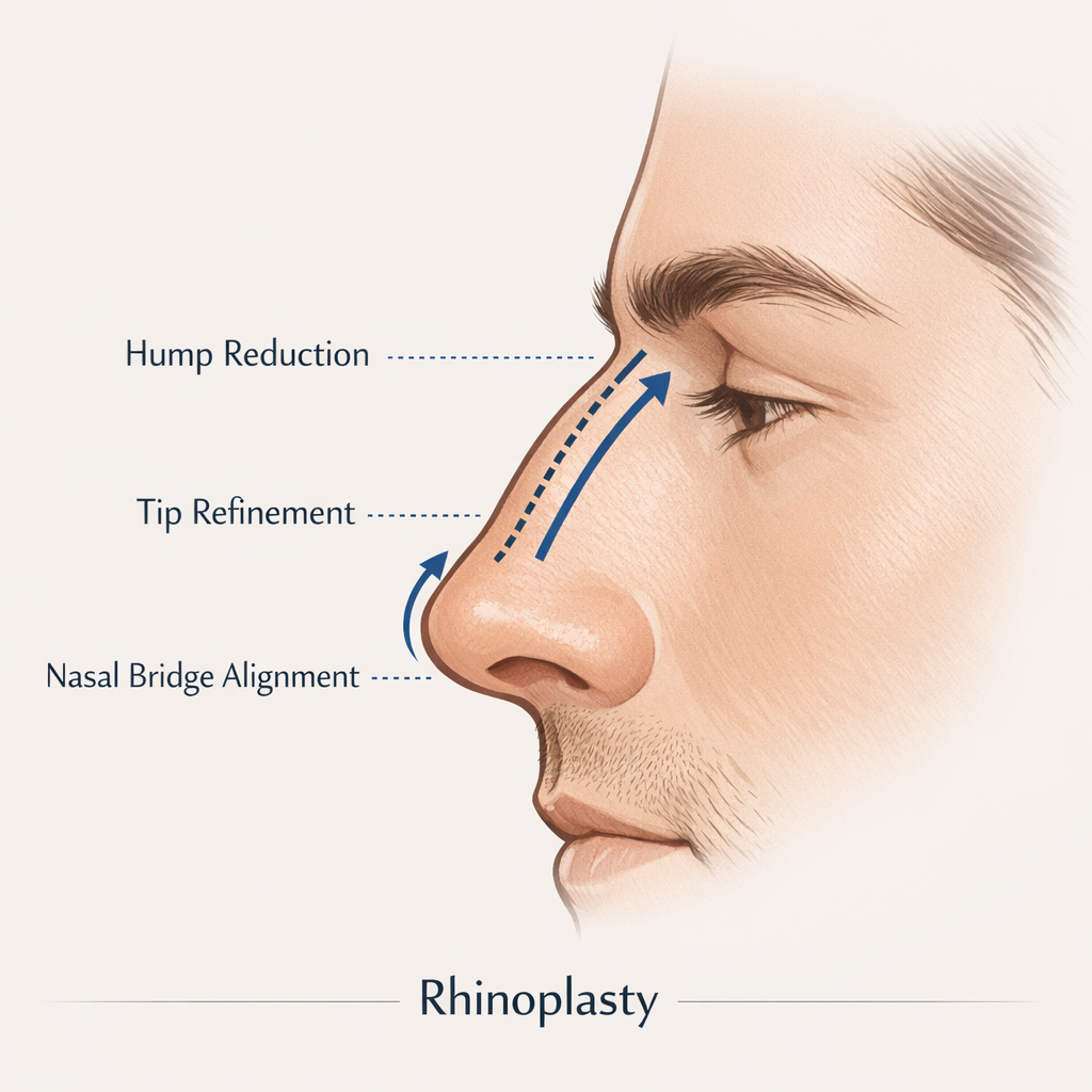 Erkek Hastalarda Rhinoplasty